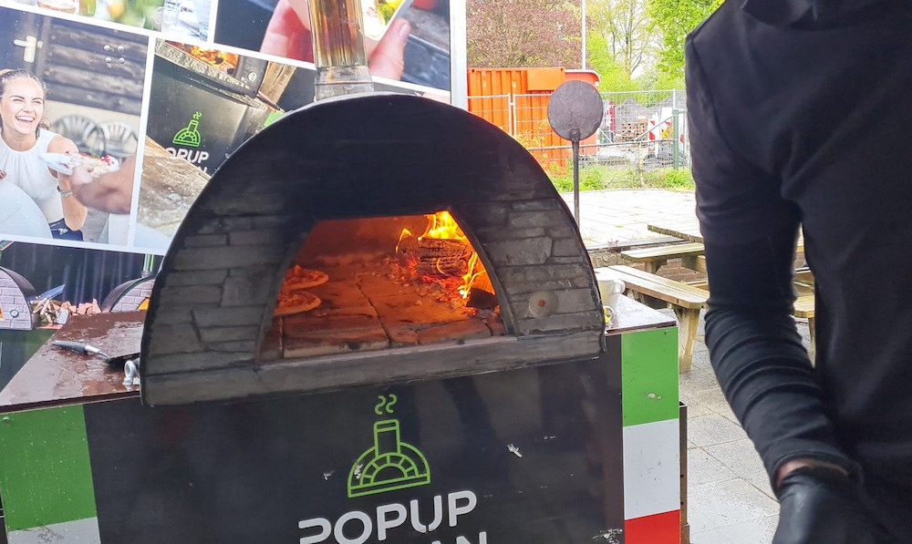 Fantastisch pizzafeest in Bronveld