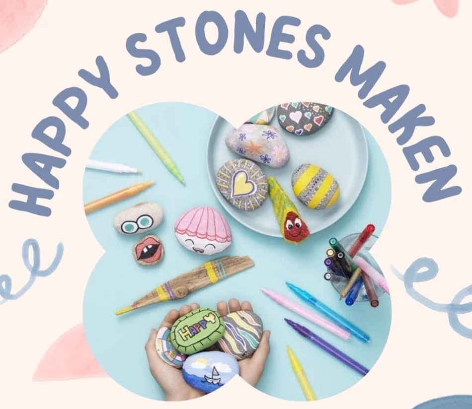 Lees meer over het artikel Creatieve workshop happy stones