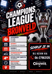 Lees meer over het artikel Champions League Bronveld: voetbaltoernooi voor de jeugd