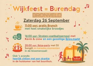 Lees meer over het artikel Wijkfeest – Burendag – GelderseDag